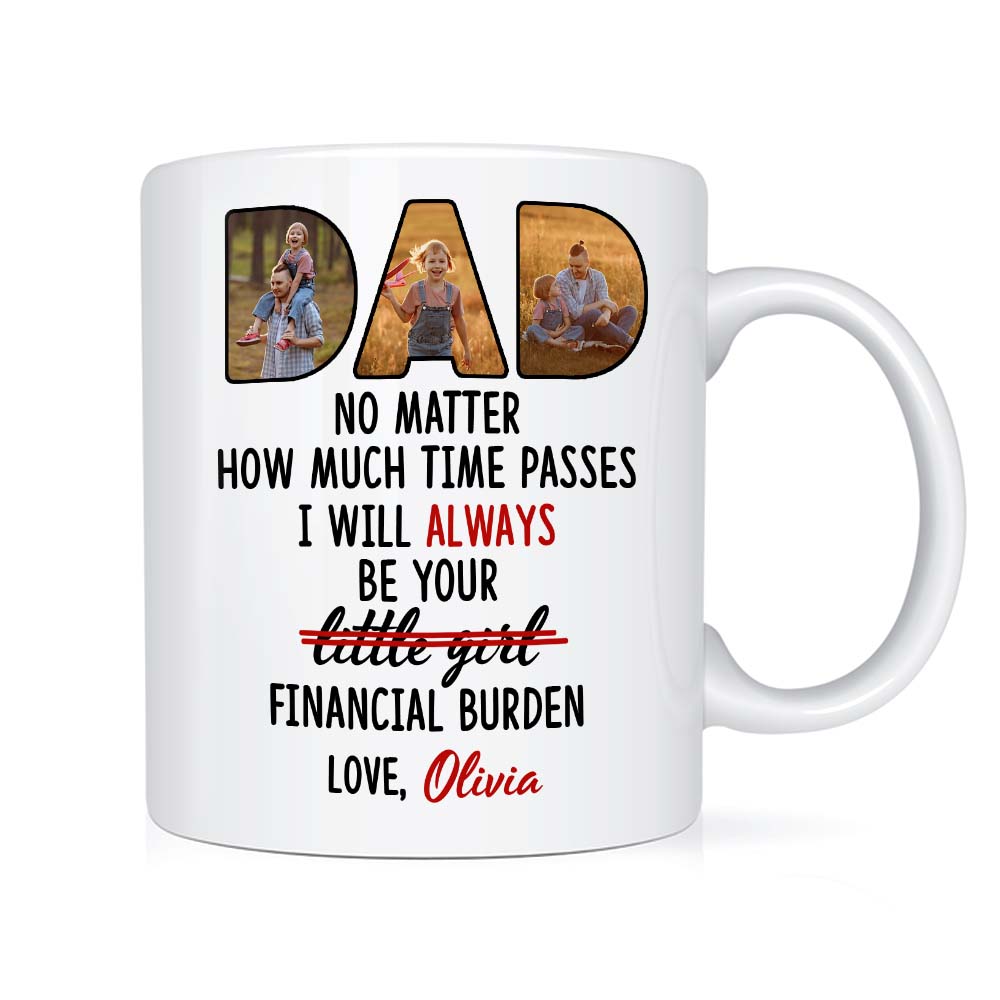 Personalized Gift For Dad From Financial Burden Mug 24788 Primary Mockup