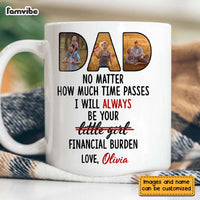Personalized Gift For Dad From Financial Burden Mug 24788 thumb 1