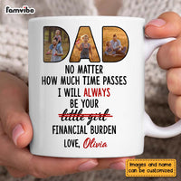 Personalized Gift For Dad From Financial Burden Mug 24788 thumb 1