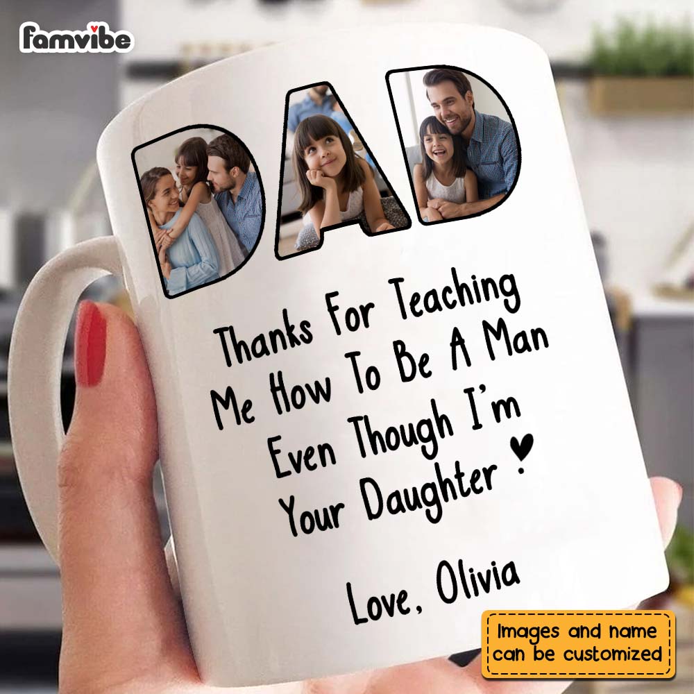 Personalized Gift For Dad From Daughter Mug 24789 Primary Mockup
