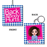 Personalized Gift Mom Life Back And Body Hurts 24791 thumb 1