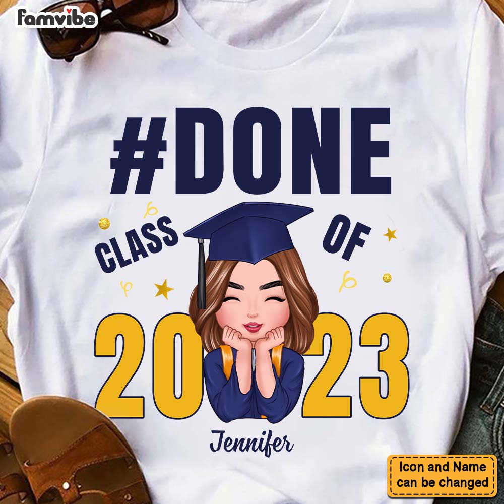 Personalized Graduation Class Of 2023 Shirt Hoodie Sweatshirt 24795 Primary Mockup