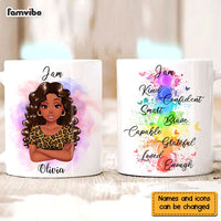 Personalized Gift For Daughter Granddaughter I am Kind Smart Mug 24798 thumb 1