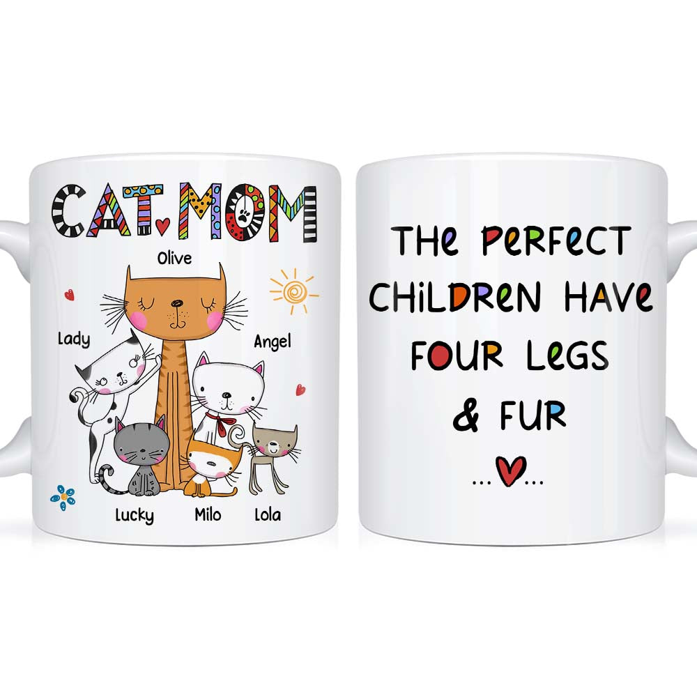Personalized Gift For Cat Mom Mug 24799 Primary Mockup