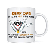 Personalized I'm Glad That I Came Out Of Yours Mug 24802 thumb 1