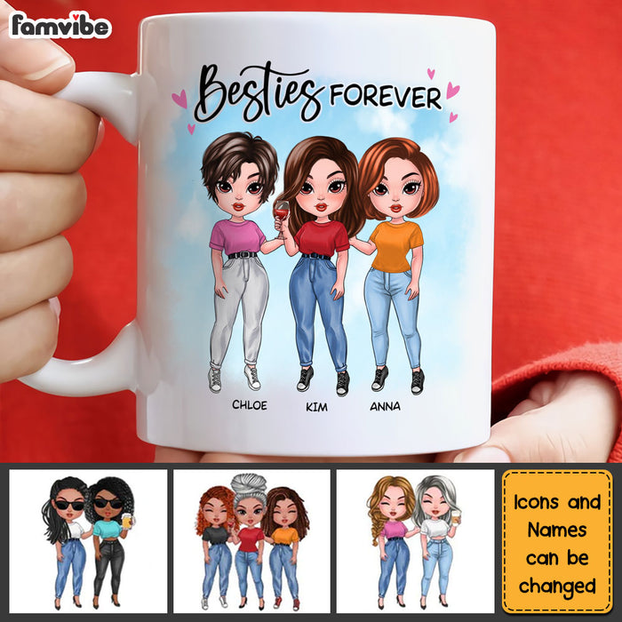 Personalized Gift For Friends Forever Mug 24806 1