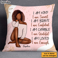 Personalized Women Affirmation I Am Kind Pillow 24812 thumb 1