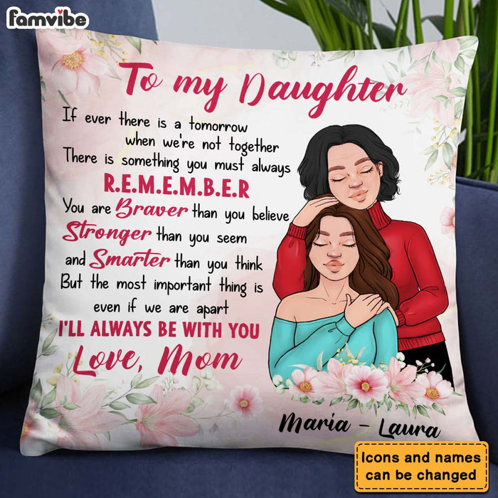 Personalized I'll Always Be With You Pillow 24826 1
