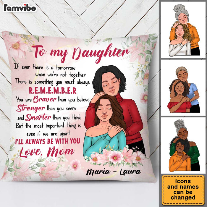 Personalized I'll Always Be With You Pillow 24826 1