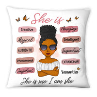 Personalized Affirmation Pillow She Is Me I Am She 24827 thumb 1