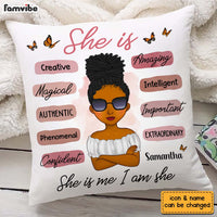 Personalized Affirmation Pillow She Is Me I Am She 24827 thumb 1