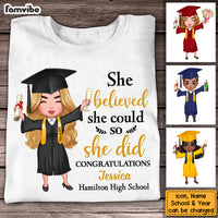 Personalized Graduation You Did It Shirt - Hoodie - Sweatshirt 24829 thumb 1