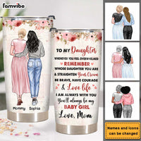 Personalized To My Daughter Steel Tumbler 24830 thumb 1