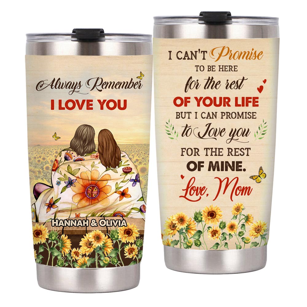 Personalized Always Remember I Love You Steel Tumbler 24833 Primary Mockup