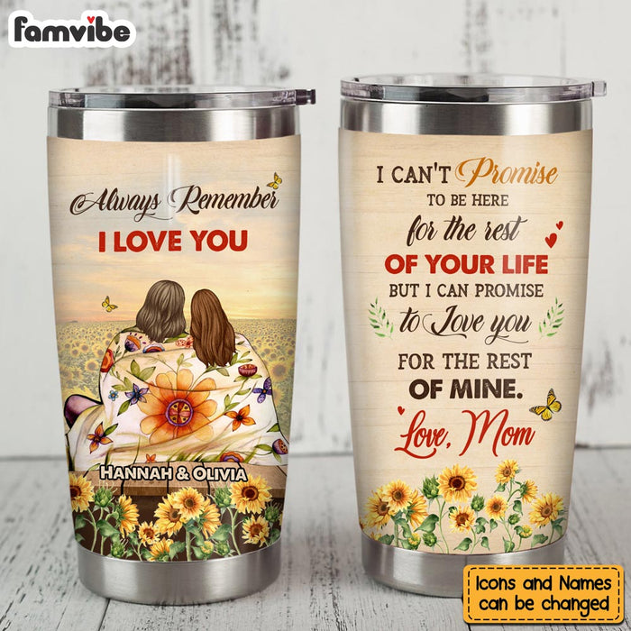 Personalized Always Remember I Love You Steel Tumbler 24833 1