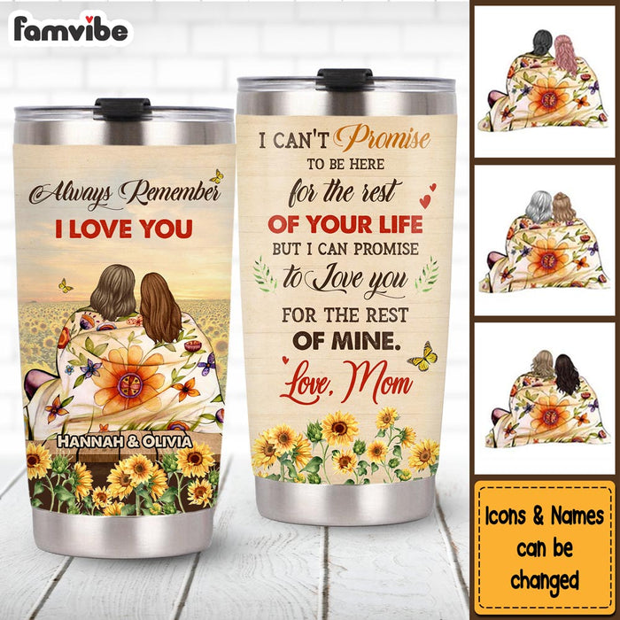 Personalized Always Remember I Love You Steel Tumbler 24833 1