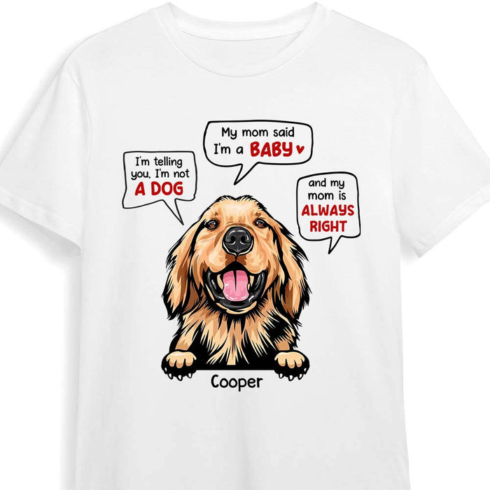 Personalized Funny Dog Saying Shirt - Hoodie - Sweatshirt 24840 1