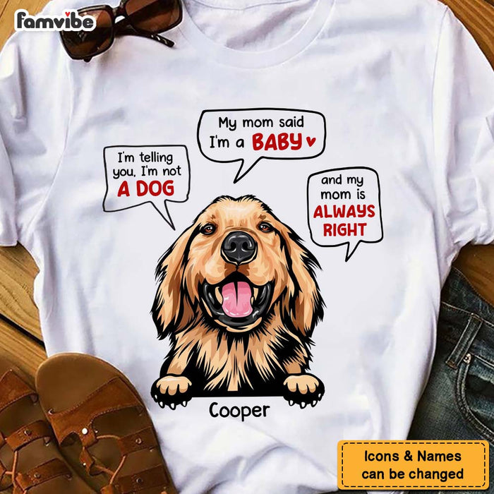 Personalized Funny Dog Saying Shirt - Hoodie - Sweatshirt 24840 1