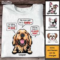 Personalized Funny Dog Saying Shirt - Hoodie - Sweatshirt 24840 thumb 1