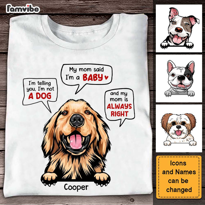 Personalized Funny Dog Saying Shirt - Hoodie - Sweatshirt 24840 1