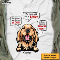 Personalized Funny Dog Saying Shirt - Hoodie - Sweatshirt 24840 thumb 1