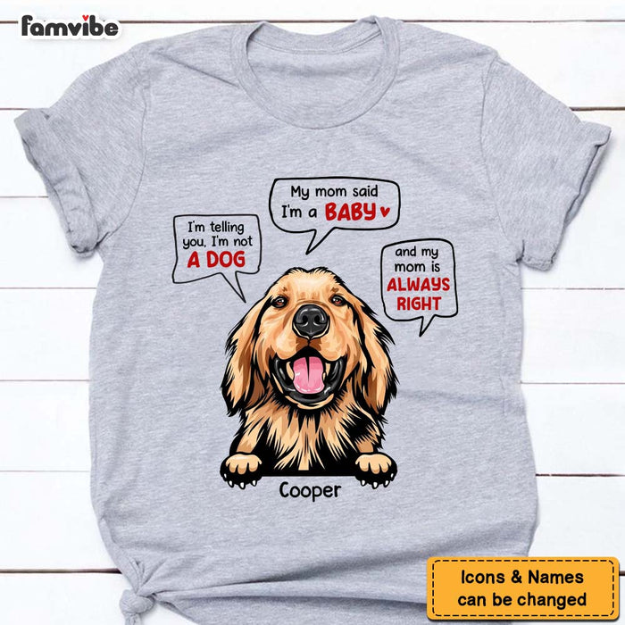 Personalized Funny Dog Saying Shirt - Hoodie - Sweatshirt 24840 1