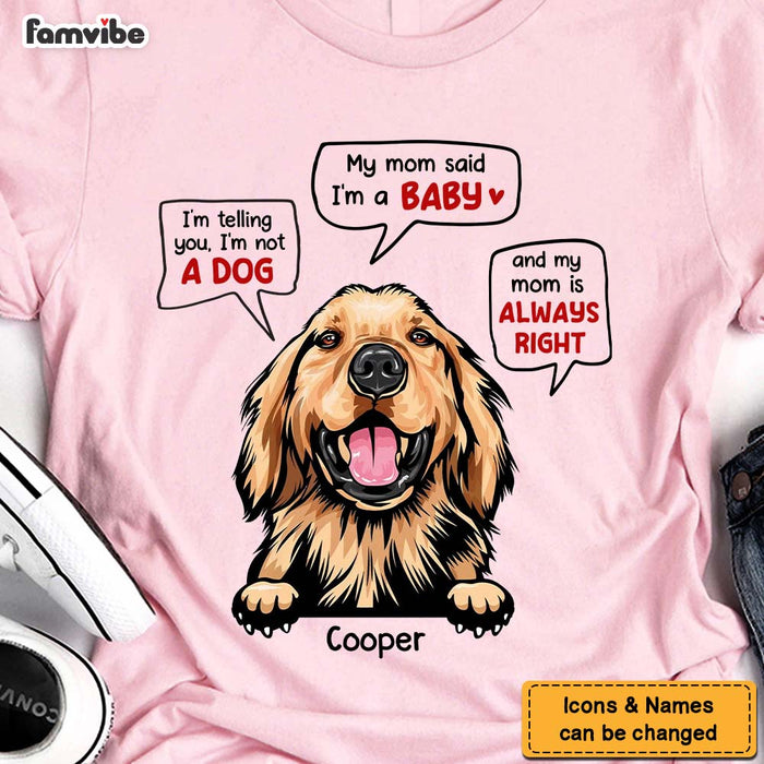 Personalized Funny Dog Saying Shirt - Hoodie - Sweatshirt 24840 1