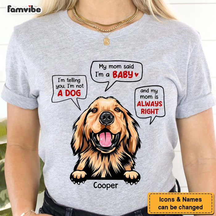 Personalized Funny Dog Saying Shirt - Hoodie - Sweatshirt 24840 1