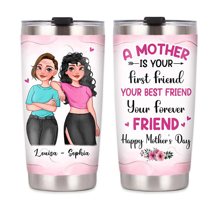Personalized A Mother Is Steel Tumbler 24841 1
