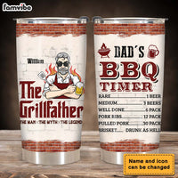 Personalized Gift For Grill Dad Steel Tumbler 24844 thumb 1
