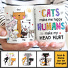 Personalized Gift Happy Cats Mug 24846 1