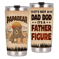 Personalized Gift For Papabear Steel Tumbler 24847 thumb 1
