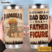 Personalized Gift For Papabear Steel Tumbler 24847 thumb 1