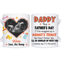 Personalized Next Father's Day I'll Be Cuddled Up With You Mug 24855 thumb 1