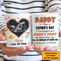 Personalized Next Father's Day I'll Be Cuddled Up With You Mug 24855 thumb 1