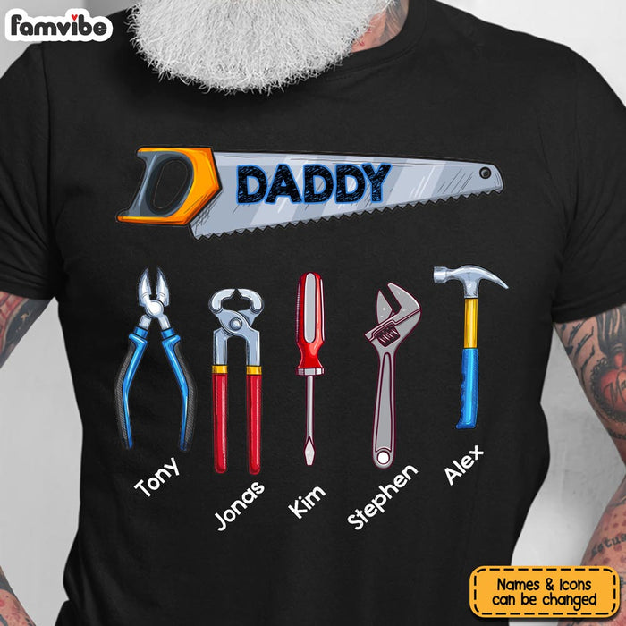 Personalized Father Tools Shirt - Hoodie - Sweatshirt 24860 1