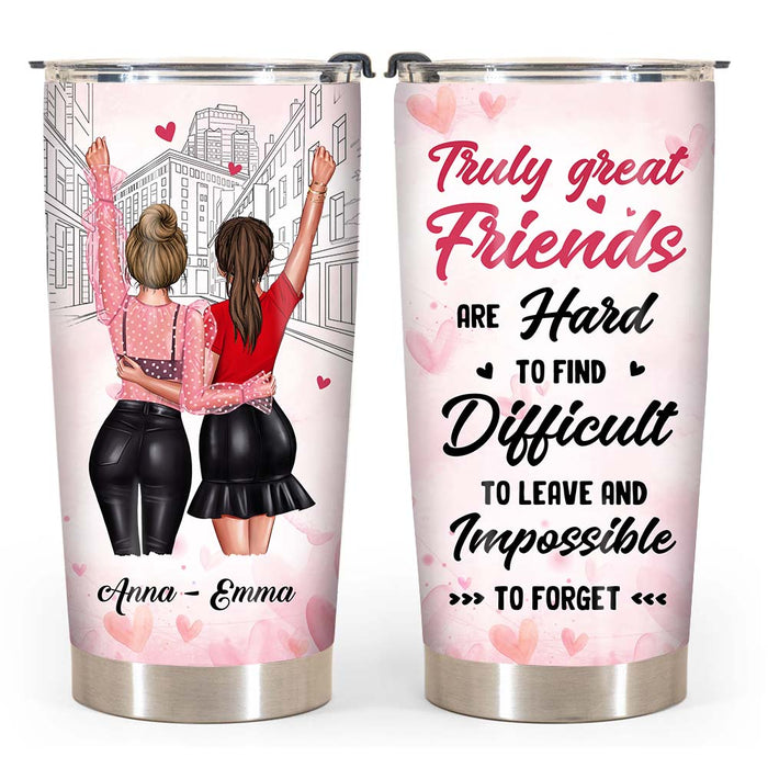 Personalized Truly Great Friend Steel Tumbler 24861 1