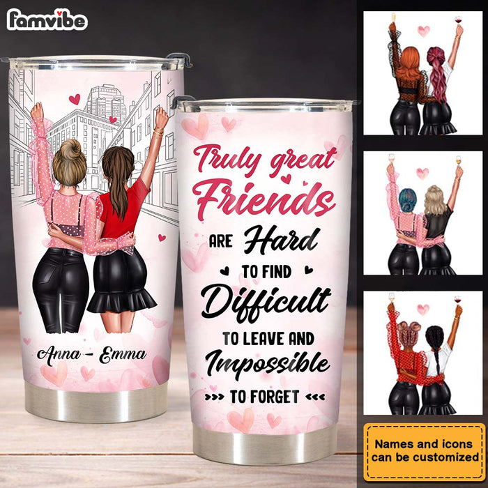 Personalized Truly Great Friend Steel Tumbler 24861 1