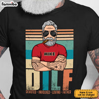 Personalized Devoted Involved Loving Father Shirt - Hoodie - Sweatshirt 24864 thumb 1