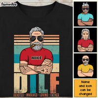 Personalized Devoted Involved Loving Father Shirt - Hoodie - Sweatshirt 24864 thumb 1