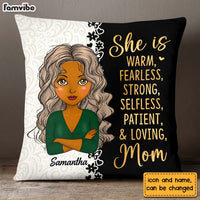 Personalized Gift For Mom She Is Warm Pillow 24868 thumb 1