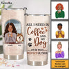 Personalized Gif For Dog Mom Coffee Too Peopley Steel Tumbler 24869 1