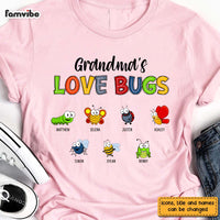 Personalized Grandma Love Bugs Shirt - Hoodie - Sweatshirt 24877 thumb 1