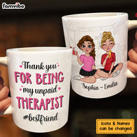 Personalized Thank You For Being My Unpaid Therapist Mug 24882 thumb 1
