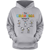 Personalized Grandma Drawing T Shirt - Hoodie - Sweatshirt AP132 23O47 24885 thumb 1