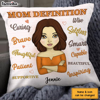 Personalized Gift Mom Definition Pillow 24886 thumb 1