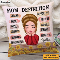 Personalized Gift Mom Definition Pillow 24887 thumb 1