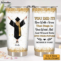Personalized You Did It Steel Tumbler 24889 thumb 1