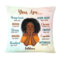 Personalized You Are Beautiful Pillow 24893 thumb 1