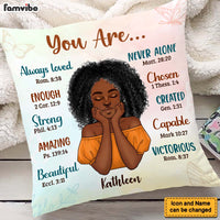 Personalized You Are Beautiful Pillow 24893 thumb 1